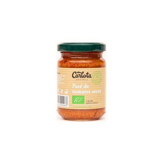 Pate de tomate seco orgânico Carlota 140g