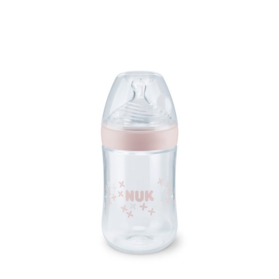 Nuk Nature Sense Mamadeira 260ml Silicone 0-6 M