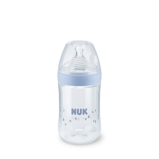 Nuk Nature Sense Mamadeira 260ml Silicone 0-6 M