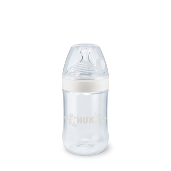 Nuk Nature Sense Mamadeira 260ml Silicone 0-6 M
