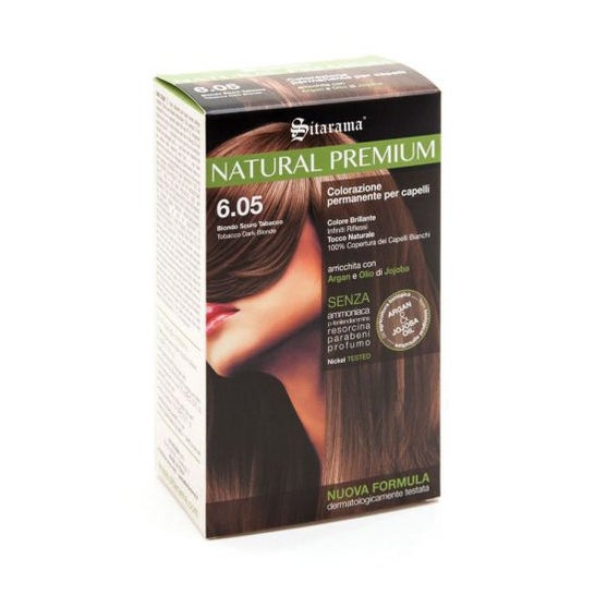 Sitarama Natural Premium Tinte de Cabello 6.05 Rubio 1ud