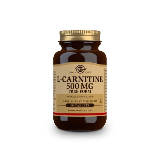 Solgar L-carnitina 500 Mg 60 Comprimidos