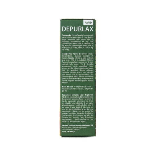 Depurlax Rapid 30comp Dietmed