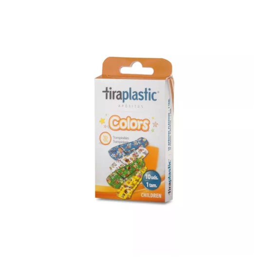 Tiraplastic Band-Aids Cores 10 Unidades