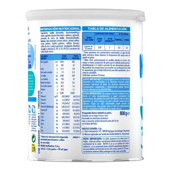Nestlé Nativa ™ 3 800g.