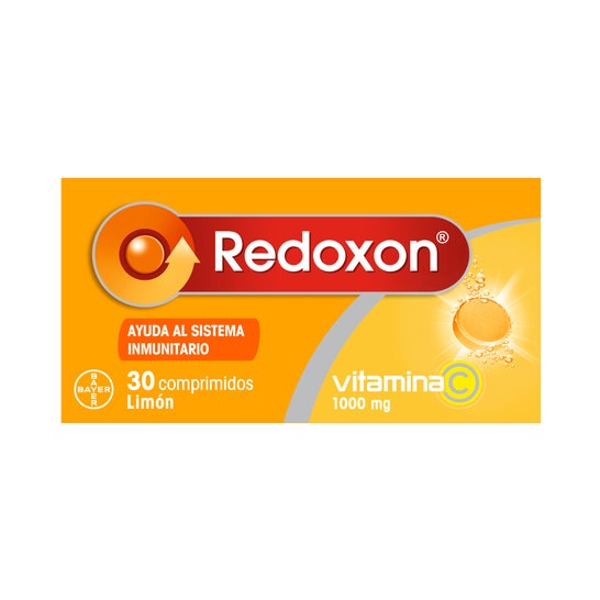 Bayer Redoxon® Vitamina C Limão Efervescente 1g x 30comp