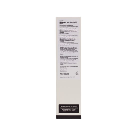 Klairs Gentle Preto óleo de limpeza profunda 150ml