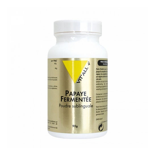 VIT'ALL+ Papaya em Pó Fermentado Sublingual 90g