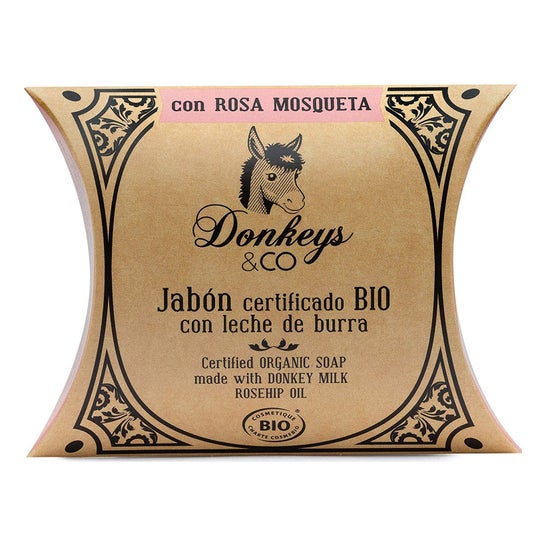 Sabonete Rosa Mosqueta Donkeys & Co. 100g