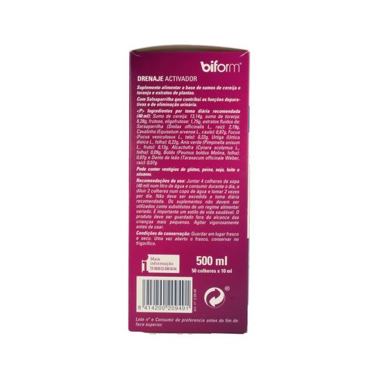 Ativador de Drenagem Biforme 500ml