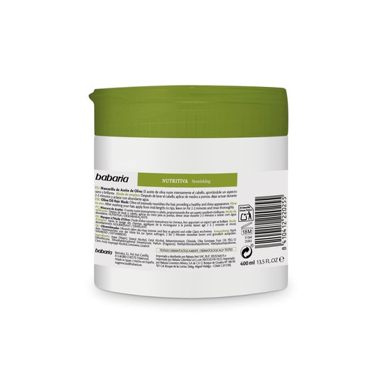 Champô Alimentador de Azeite Babaria 400ml
