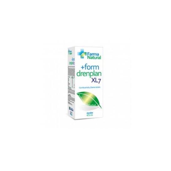 Farmanatural + formulário drenplan xl7 xarope 475ml