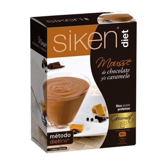 Mousse de chocolate Siken Diet 7 envelopes