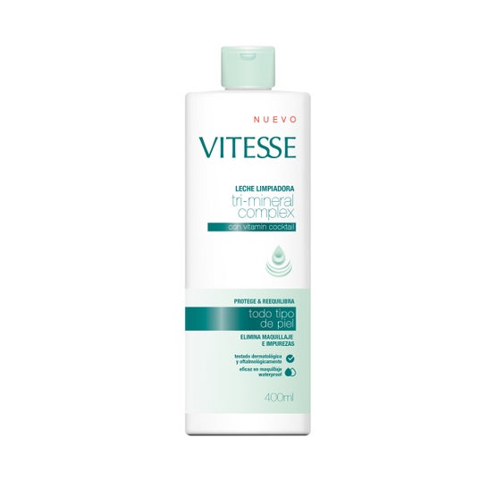 Vitesse Tri-Mineral Complex Leche Limpiadora 400ml