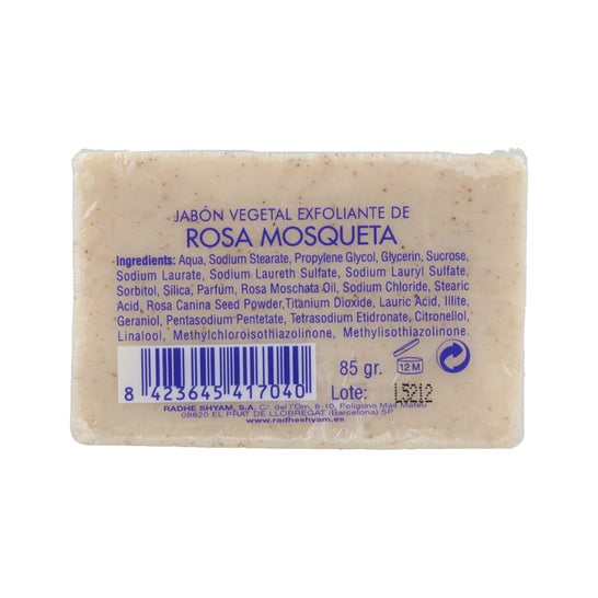 Esfoliante Esfoliante Rosa Mosqueta Radhe Shyam 125g