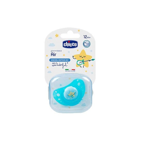 Chicco ™ Mr Wonderful silicone chupeta 12m + 1ud