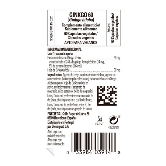 Solgar Ginkgo Biloba 60cáps