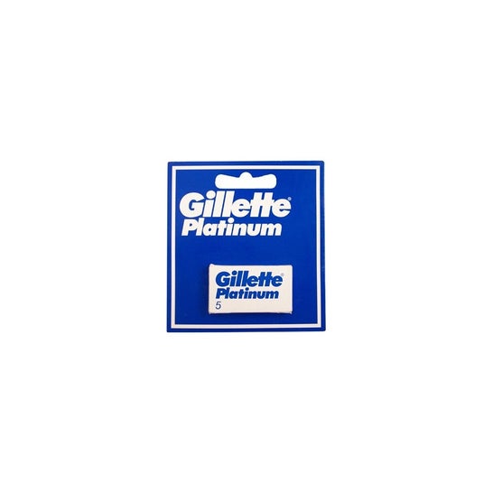 Gillette Platinum Super Lâmina de barbear 5 pcs