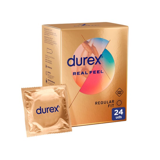 Preservativo Durex® Real Feel Latex Free 24pcs