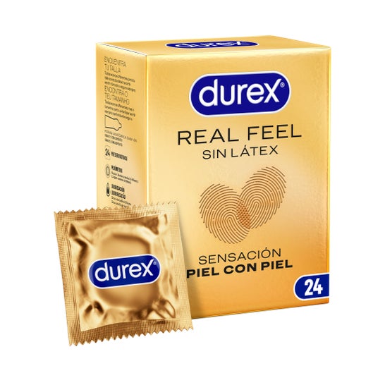 Preservativo Durex® Real Feel Latex Free 24pcs