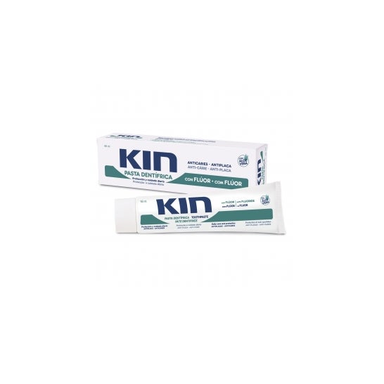 Kin pasta de dentes com flúor e aloe vera 50ml