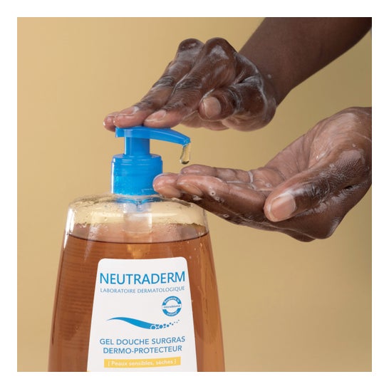 Gel Duche Neutraderm Surgras Dermo-Protector 1 Litro Bomba Frasco de 1 Litro