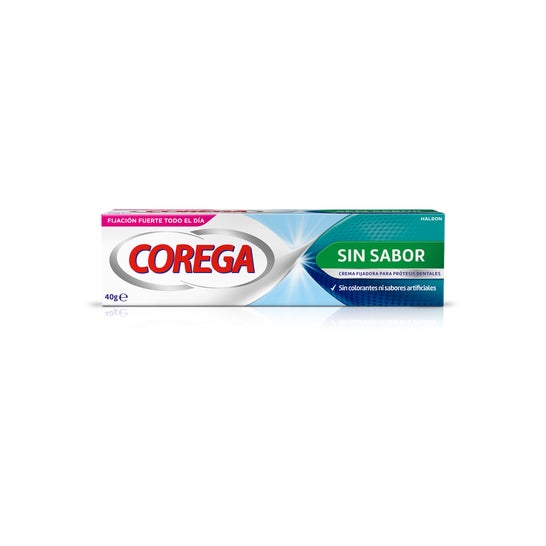 Corega Adhesive Cream Fixação 3D Sem Sabor 40g