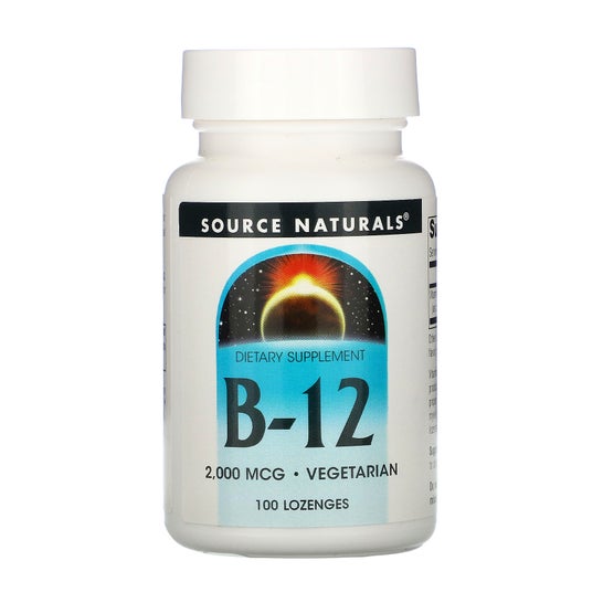 Fonte Naturals B-12 2000 mcg 100 comprimidos