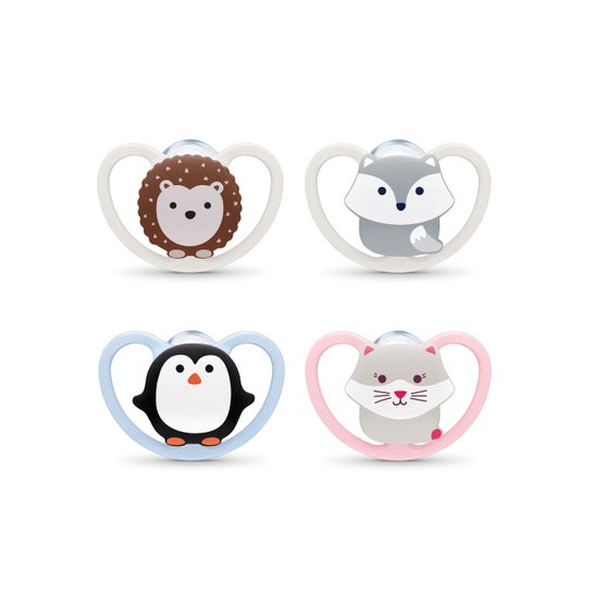Espaço Nuk Soother 0-6 Silicone 1pc
