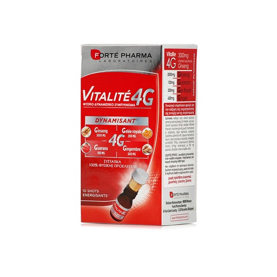 Forte Pharma Energie Vitalit 4G 10 Shots/10ml