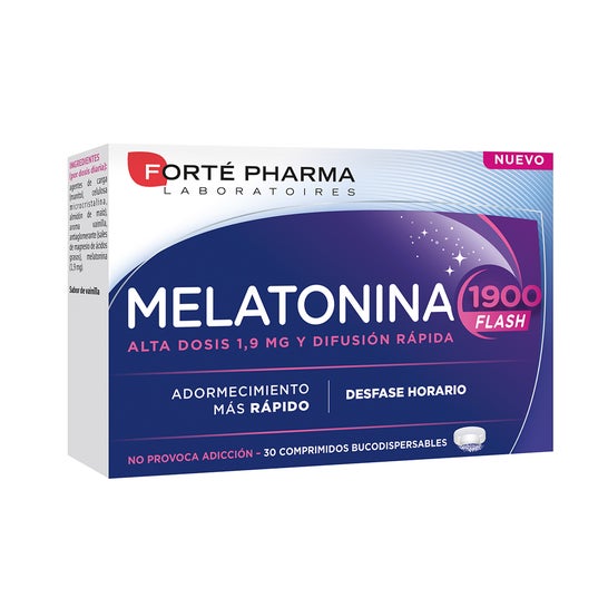 Forté Pharma Melatonin Flash 1900 30 Comprimidos