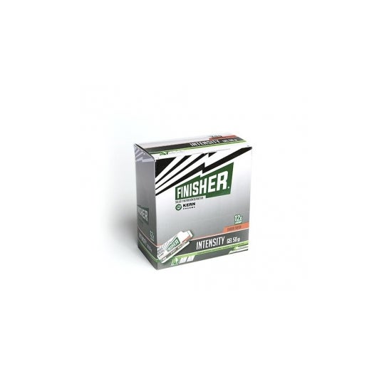 Finisher® Intensity Energy Gel Sabor Morango 12 sachês de 50g