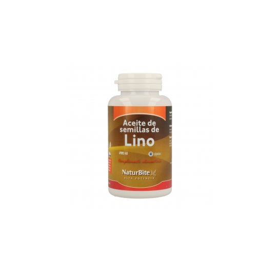 Óleo de Linhaça Naturbite 1000mg 60caps