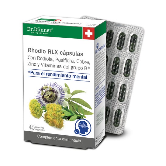 Phytoworld Dr. Dunner Rhodiola Y Pasiflora 30 Capsulas