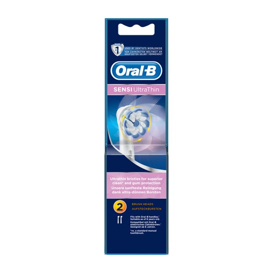 Oral-B cabeça de escova eléctrica EB60 Sensi Ultrathin 2 unidades