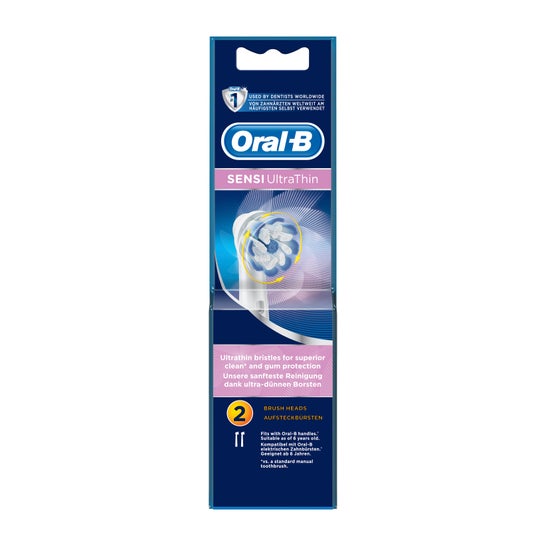 Oral-B cabeça de escova eléctrica EB60 Sensi Ultrathin 2 unidades