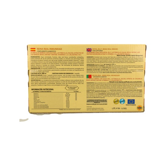 Robis Royal Queen Imunidade Geleia Real 20x10ml