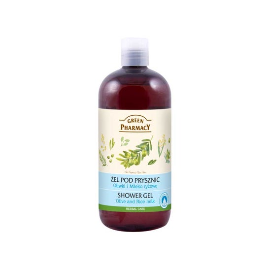 Verde Farmácia Olive & Rice Milk Gel Duche Leite 500ml