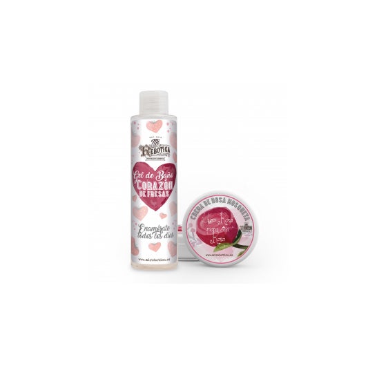 Meu reboot Pack gel banho aroma aroma 200ml + creme rosa mosqueta 50ml