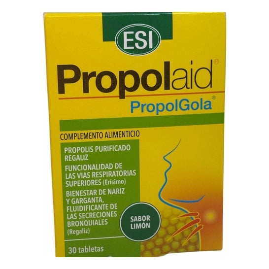 ESI Propolaid PropolGola Limão 30 Pastilhas