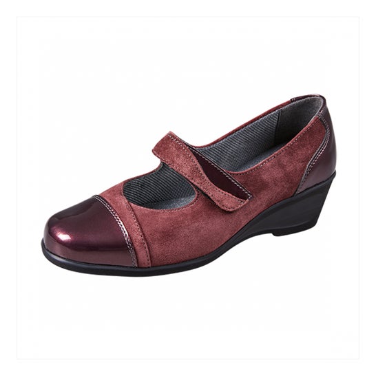 Sapatos de Conforto Farma Cante Bordeaux Tamanho 39 1 Par