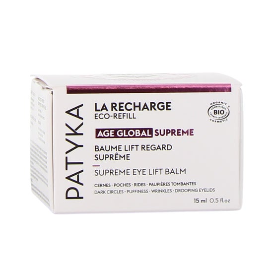 Patyka Age Global Lift Regard Suprême Bálsamo Olhos Recarg 15 ml
