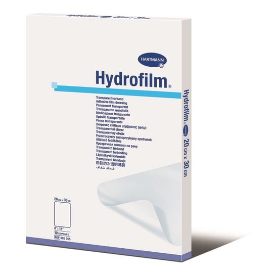 Hydrofilm Curativo Adesivo 20x30cm 10 Unidades