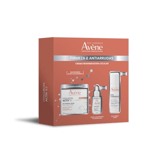 Avène Pack Hyaluron Activ B3 Creme Regeneradora 50 ml + Sérum 10 ml + Água Termal 50 ml