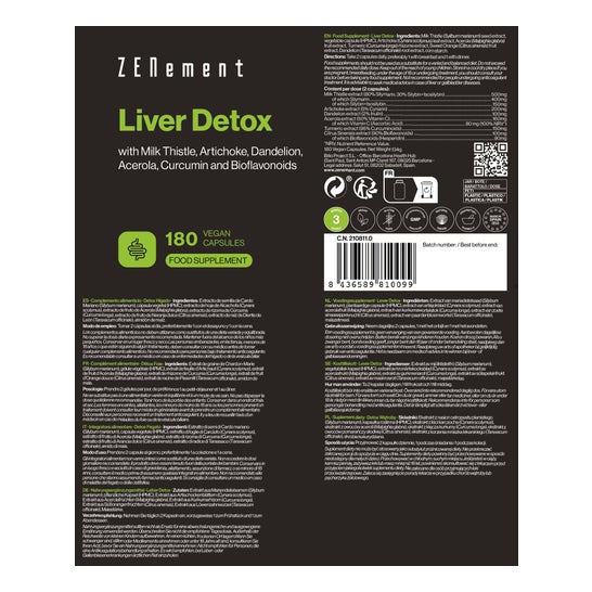 Zenement Liver Detox 180caps