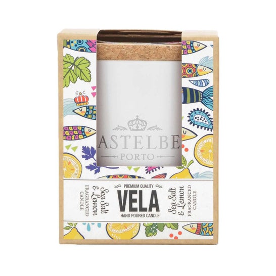 Castelbel Sardinha Vela Sais Marinhos & Limão 190g