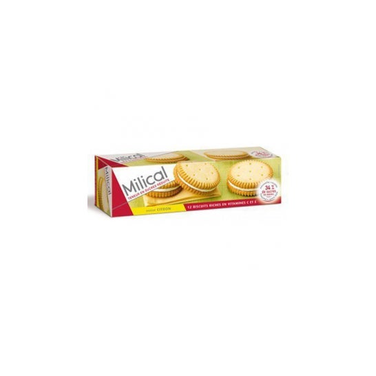 Milical - Biscoitos de Limão 12 biscoitos dittic 12 biscoitos