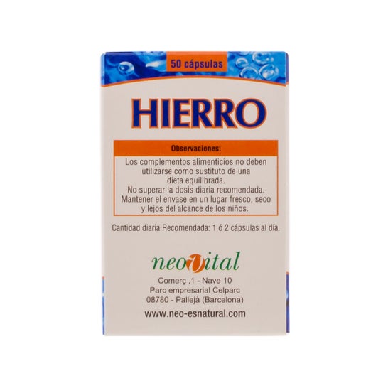 Neo Hierro 50cáps