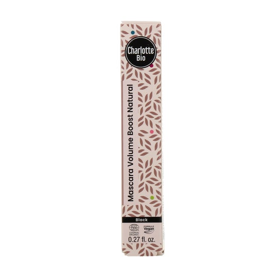 Charlotte Bio Mascara Volume Boost Naturel Preta 8ml