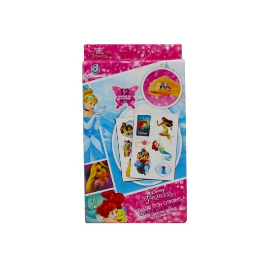 Caixa de Tatuagem Davipharma Citronella Princess Disney